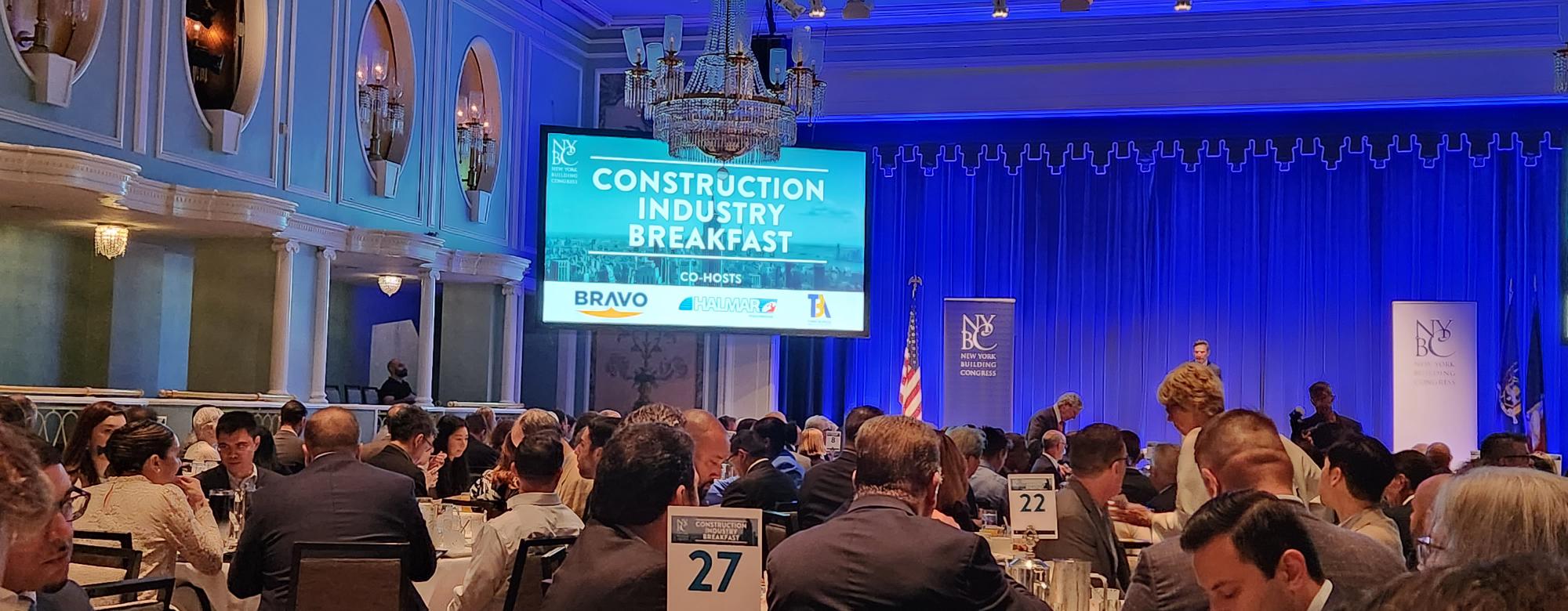 New York Building Congress Construction Industry Breakfast Image